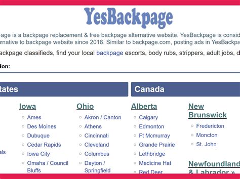 yes backpage